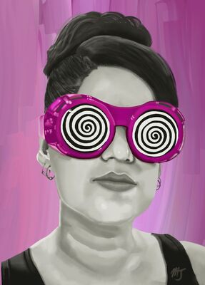 Selfie Swirl by Mariajuanita Guzman